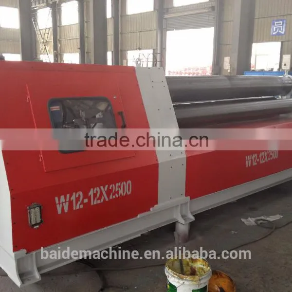 W12 Series Hydraulic Plate Bending Machines,4 Roll Designed by China photo-3