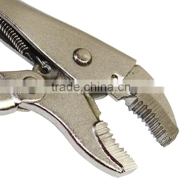 5" LAOA Curved Jaw Locking Pliers Fixed Pincers photo-5