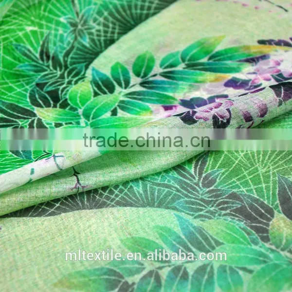 Print Chiffon Silk Fabric photo-5