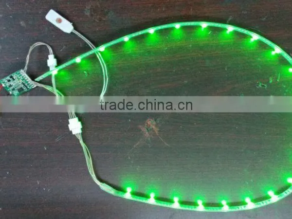 Hot Saling and Made in China Light up Luminous Led Shoe Lamp Belt With PCBA Board photo-3
