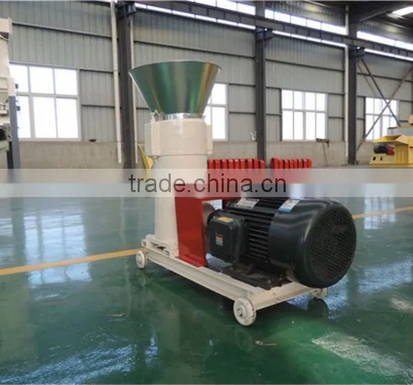 800 Kgs per Hour Stainless Steel Mould Flat Die Fuel Pellet Press Rice Husk photo-2