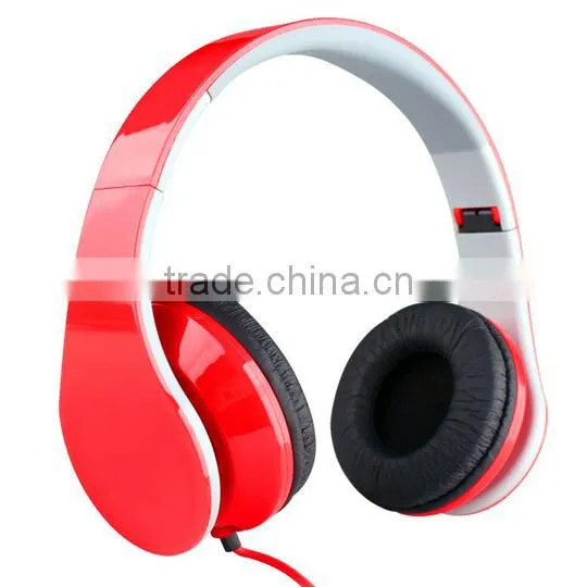Hot Selling Colourful Mp3 Folding Headphones in 2014 photo-2