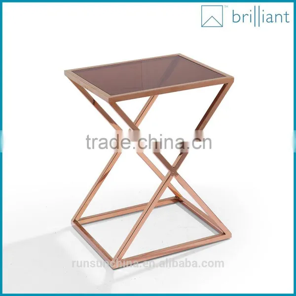 SJ-169 hotel gold coffee table(smple)