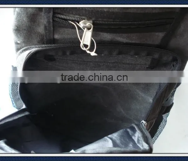 Heavy Washed Canvas Backpack Bag photo-4