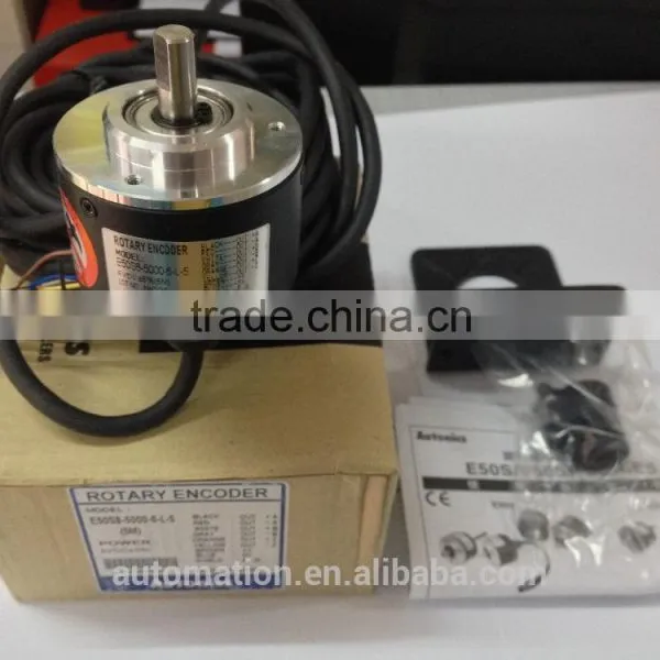 Diameter 50mm Shaft Type Incremental Rotary Encoder