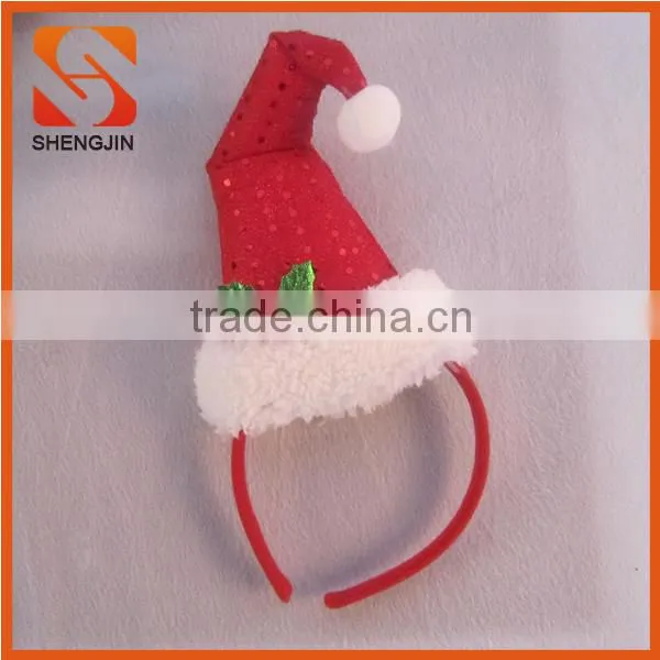 SJ-6670 Hot Sale New Style Fashion Christmas Headband Cheap Christmes Decoration Hairband photo-2