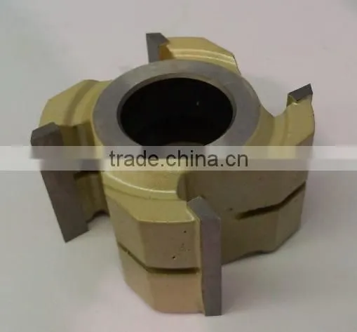 TCH002.01 TCT Carbide Planer Cutter Head For Wood Cutting