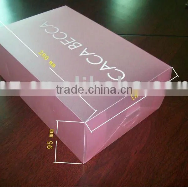 Plastic Color Shoe Box in Packaging Boxes