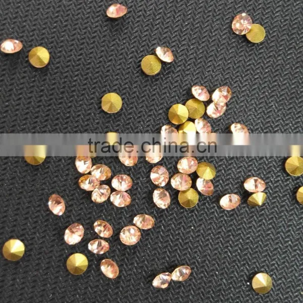 Sharp Bottom Nail Decor Rhinestone photo-3
