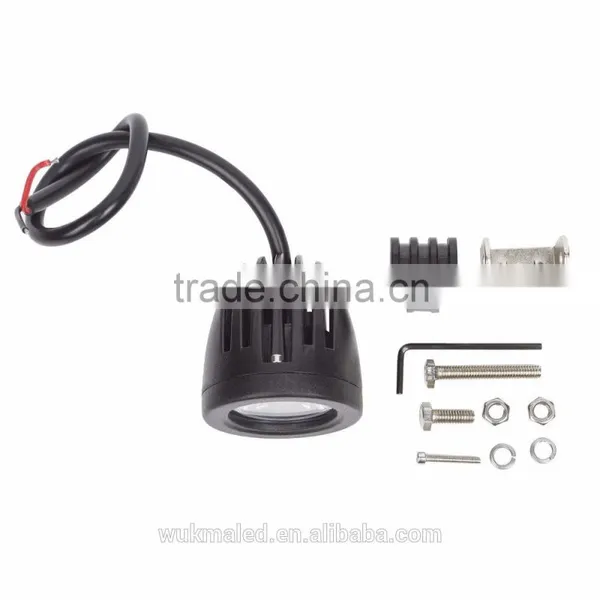 Bike Light 10W Cre-e Motorcycle Bike Led Light Lamp Spot LED Work Light 10 Degree Driving Light for Jee-p Cabin Boat SUV Truck Supplier's Choice photo-5