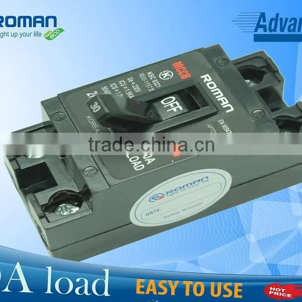30A Load, 2P-1E, MCCB Type, 50/60Hz, High Quality Circuit Breaker