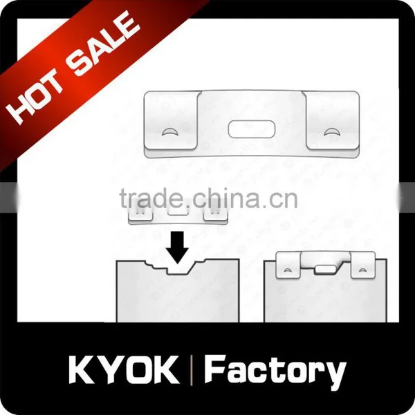 2016 Cheap Price Wholesale Vertical Blinds Parts Vanesavers, Ivory Metal Clips for Broken Blinds, Window Decorative Hardware