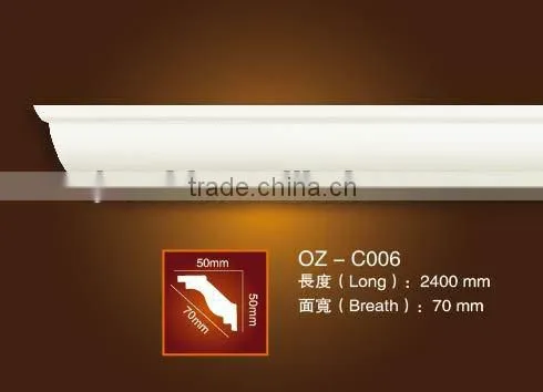 Home Decorative PU Molds for Gypsum Cornice Molding photo-2