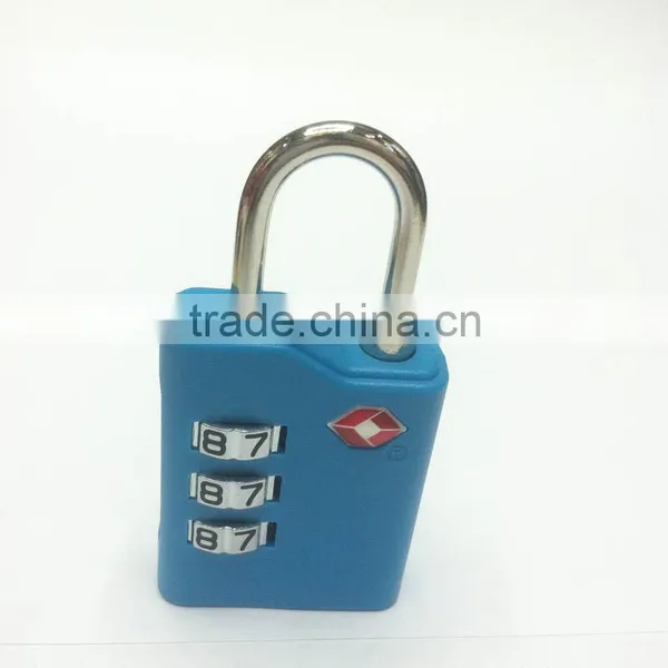 2015 New Design Whoesale Price 3 Code Tsa Code Padlock photo-3