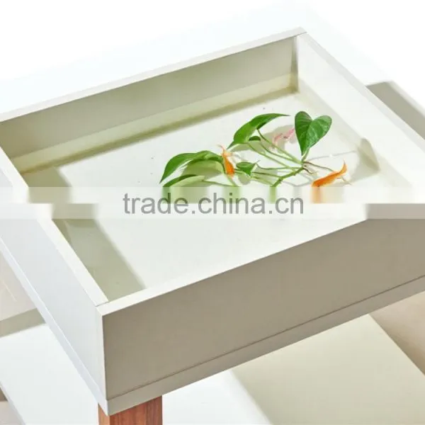 Wooden Mordern White High Glossy Shining Shoe Cabinet/shoe Rack photo-3