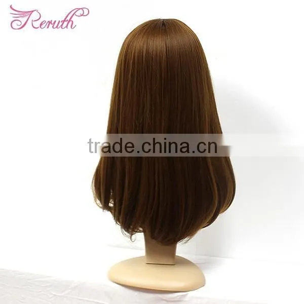 Top Quality New Product Wholesale Cheap Girl Middle Length Hair Wig photo-4