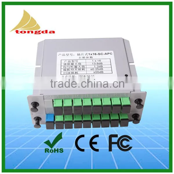 1x2/1x4/1x8/1x16/1x32/1x64 SC FC UPC APC FTTH Optic Fiber Splitter Box PLC Fiber Optic PLC Splitter photo-3