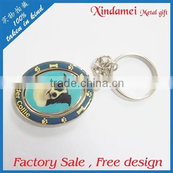 Can Rotate Among Key Chain,rotating Key Ring photo-3