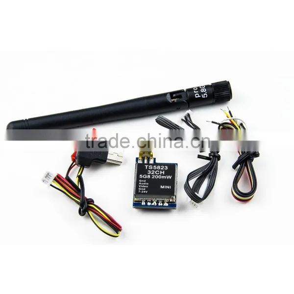 TS5823 Ultra-mini 5.8GHz 200mW 32 Channel FPV Wireless AV Transmitter photo-5