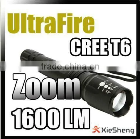 7-mode 1600 Lumen Focus Zoom Led Torch Flashlight 2pc 18650 Battery Rechargeable Led Torch photo-4