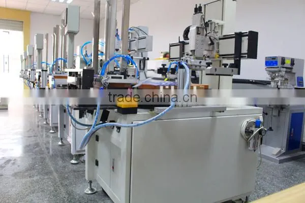 Full Automatic Plastic Ruler Screen Printing Machine With UV Dryer photo-2