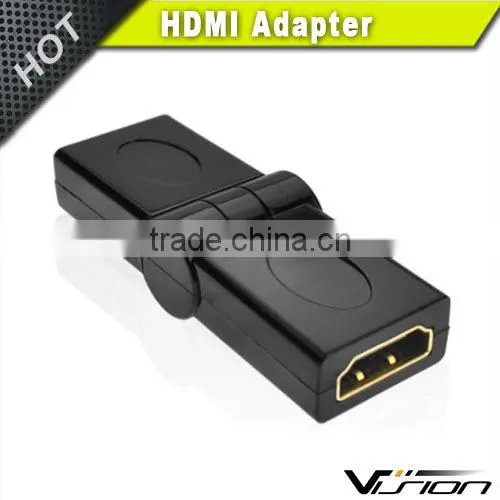 Vision Black 270 Degree Rotatable HDMI Adapter Female to Female photo-3