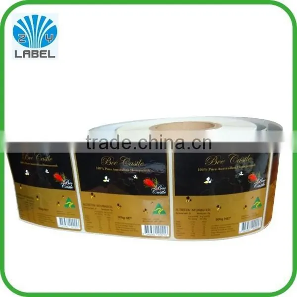 Custom Adhesive Sticker Printing, Manufacturing Glossy Self Adhesive Label. photo-5