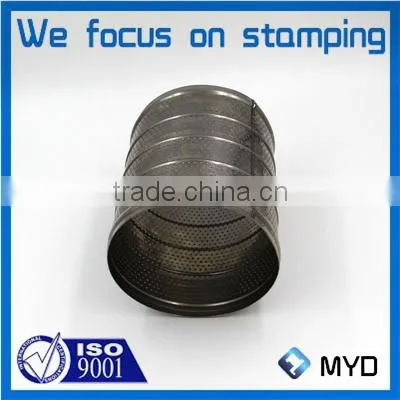 High Precision Welded Mesh Plate Cylinder Perforated Stainless Steel Part photo-4
