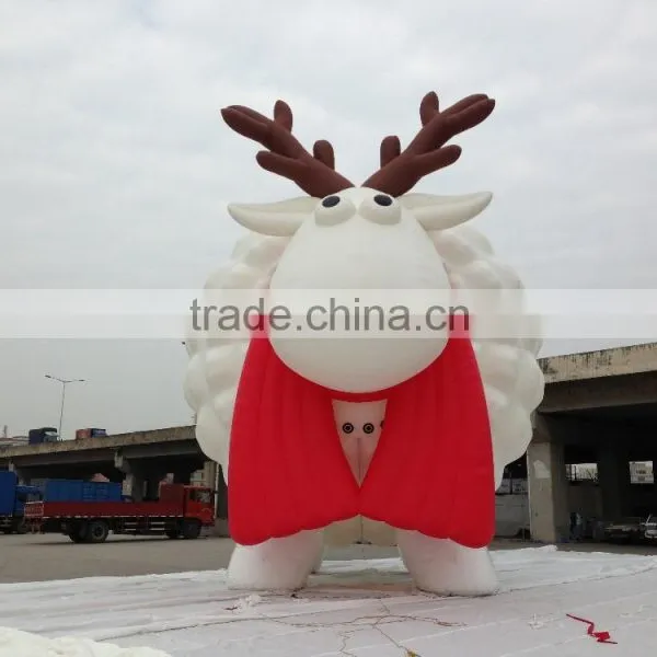 Modern Big Inflatable Cartoon Sheep,inflatable Model for Sale photo-2