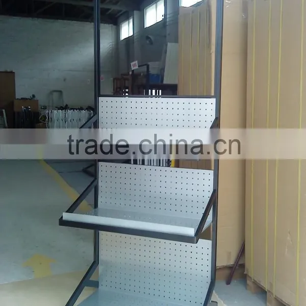 Hot Sale Supermarket Metal Powder Coated Ribbon Display Rack photo-3