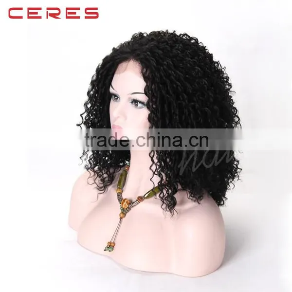 Natural Color Lace Front Kinky Curly Wig for Fashional Lady photo-5