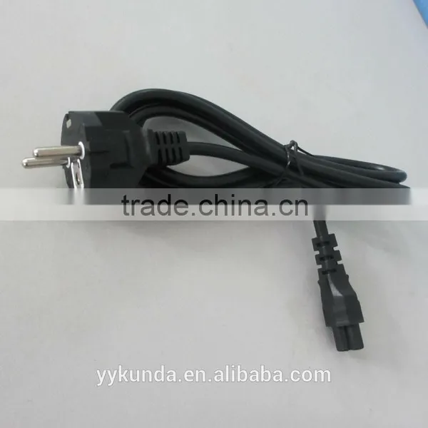 VDE Approved 3 Pin European ac Power Cord H05VV-F photo-3