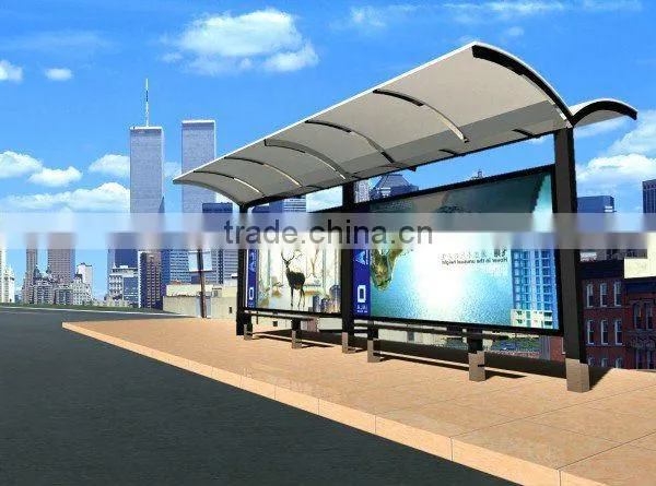 Innovative Product One Cabinet Outdoor Led Bus Stop Sign for Advertising