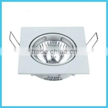 Aluminum Recessed Square GU5.3 Spot Light Fitting Hot Sale 2016