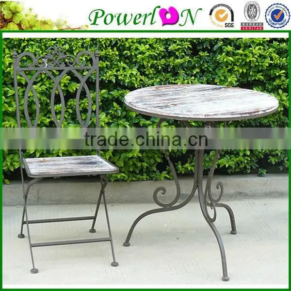 Solid Wooden Metal Folding Bar Furniture