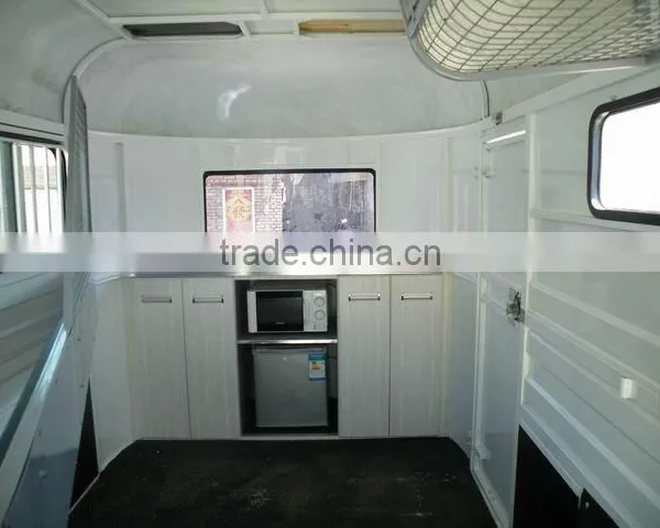 3 Horse Trailer Angle Deluxe Camper Trailer photo-6