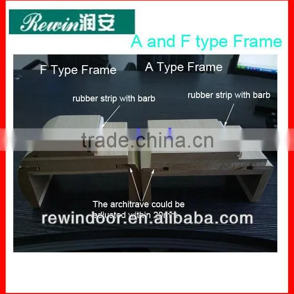 Wood Door With Aluminum Lines photo-6