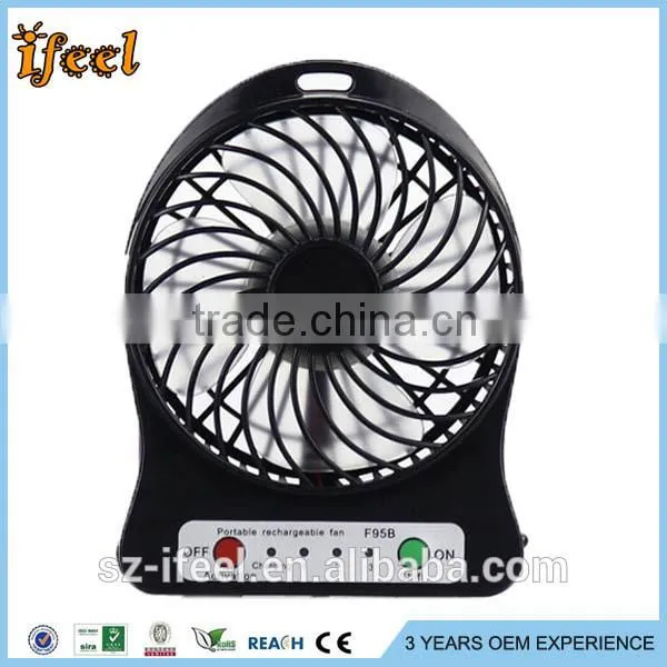 NEW Outdoor Protable Mini Cooling USB Desk Fan Super Mute Cooler Desktop PC Blue photo-4