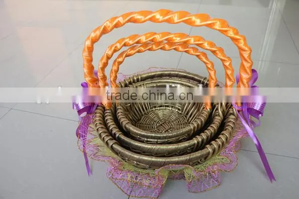 Worldwide Popular Basket Rattan Basket Organic Bamboo Nursing Pads