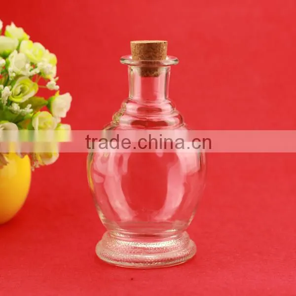 Wholesale New Design Cork Cap Frosted Bottles Handle Bottle With Screw Cap Lump Shape Bottle 500ml photo-5