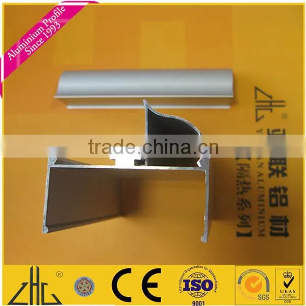 WOW!!!Hot Selling OEM 2015 Best Performance Aluminum c Channel Profil /Aluminum Sliding Wardrobe Door Profiles photo-3