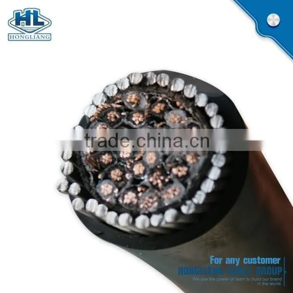 24x2x1.5 Mm2 Cu Conductor PVC Insulation PVC Sheath Instrument Cable With Drain Wire photo-3