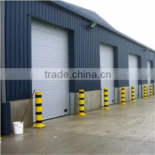 Factory Remote Control Overhead Industrial Solid Sectional Door Design photo-2