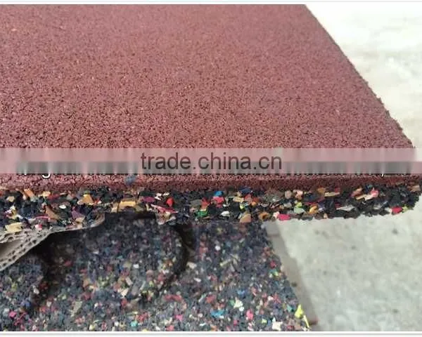 High Quality Outdoor Floor Mat/playground Rubber Tiles Ground Protection Mat