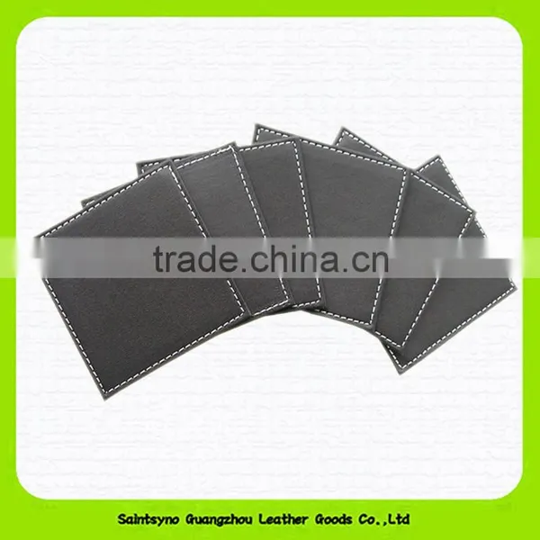 15010 Implicative and Elegant Leather Cup Coaster photo-3