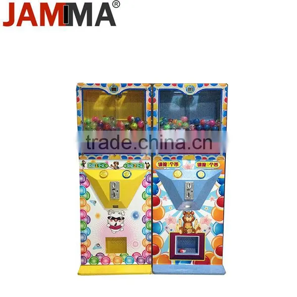 45mm Diameter Capsule Gashapon Vending Machine With Metal Cabinet Two Player Capsuletoy Vending Machine