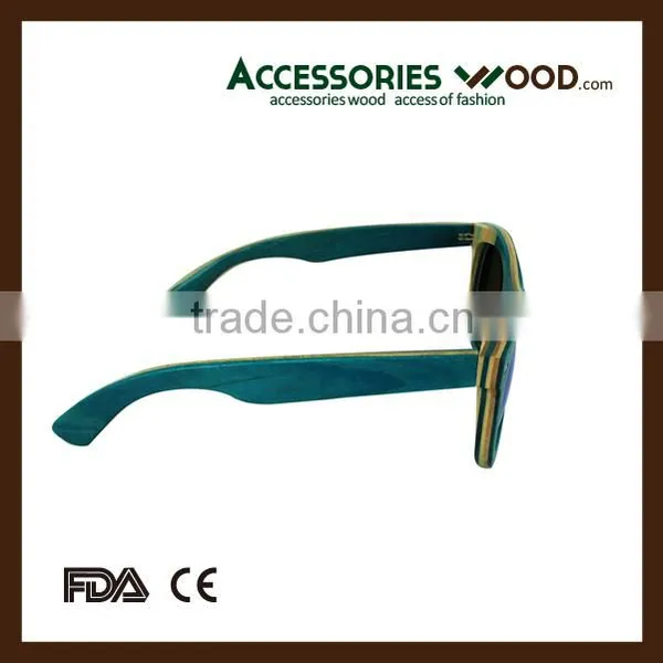 Skateboard Sunglasses China Maple Layered Sun Glass photo-4