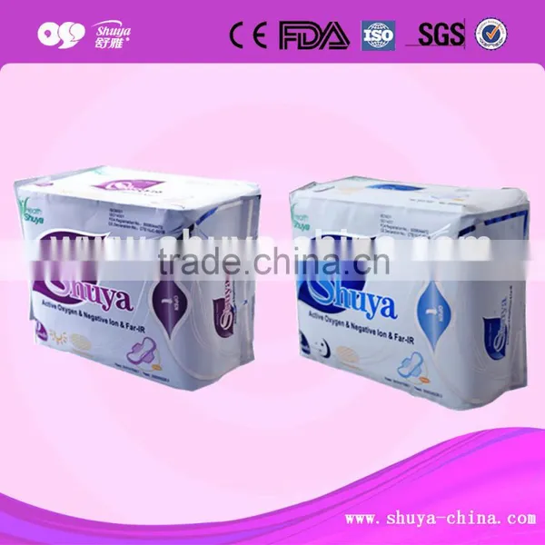 Shuya active Oxygen anion sanitary napkin sales agent