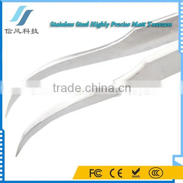 BST-215SA Highly Precise Stainless Steel Matt Tweezers photo-6