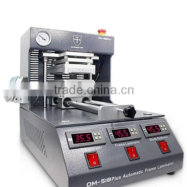 OM-518 Plus Full Auto LCD Glue Remover Machine 5 in 1 LCD Repairing Machine photo-5